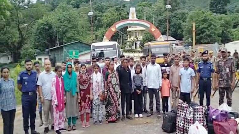 ভারতে কারাভোগ শেষে সিলেট সীমান্ত দিয়ে দেশে ফিরলেন ...