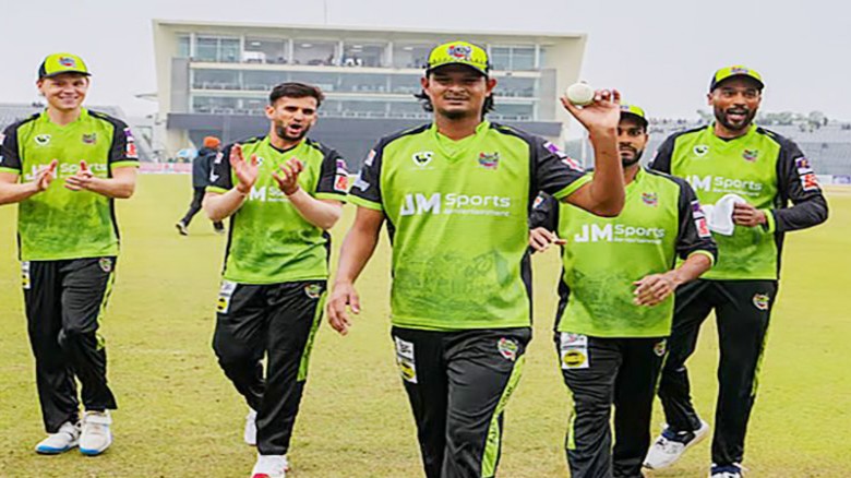 সিলেটের ছেলে নাসুমের নৈপুণ্যে নোয়াখালীকে উড়িয়ে দিলো সিলেট টাইটান্স