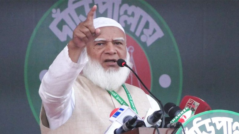 বেয়াদবি করলে আগুনের ফুলকি দেখানো হবে : জামায়াত আমির
